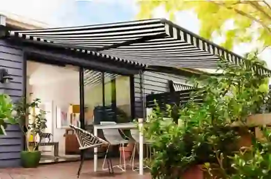 Aurora Avoca Folding Arm Awning Canberra | Aurora Window Furnishings