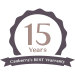 Minimum 15 year warranty