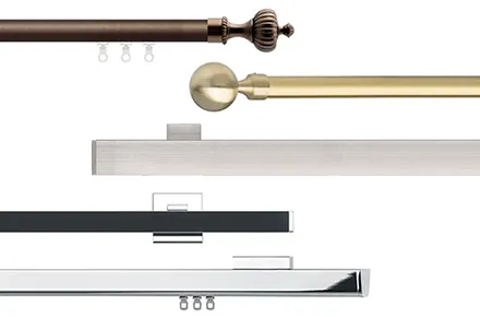 Aurora Designs Curtain Tracks & Rods Canberra: Australian-made curtain tracks and rods for Canberra homes. Quality hardware for smooth operation & stylish curtain hanging.