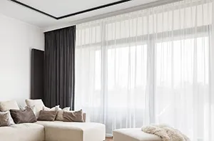 Double Curtains Canberra | Aurora Window Furnishings
