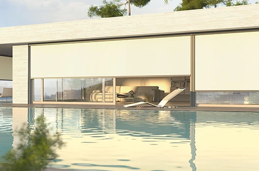 Vertitex Cable window system by Weinor from Aurora Designs