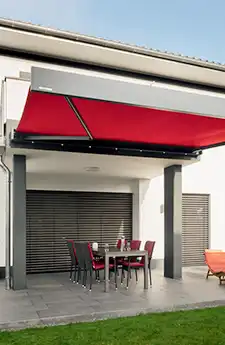 Custom Kubata awning design