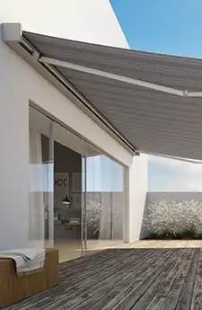Kubata awning in Canberra patio