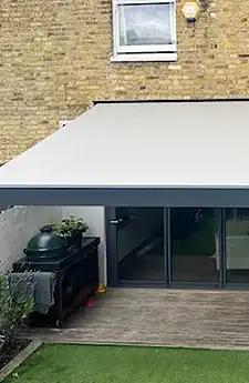Modern Kubata awning shade
