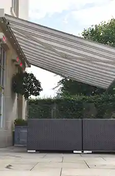 Contemporary Kubata awning