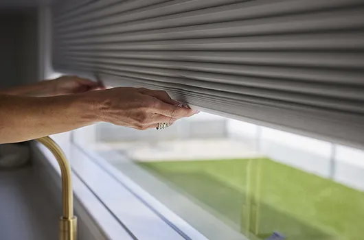 Maintaining honeycomb blinds | Canberra | Aurora Designs & Window Furnishings