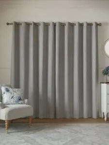 Laura Ashley Grey Barley Embossed | Curtain Fabric | Aurora Window Furnishings