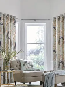 Laura Ashley Duck Egg Blue Belvedere | Curtain Fabric | Aurora Window Furnishings