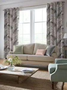 Laura Ashley Purple Belvedere | Curtain Fabric | Aurora Window Furnishings
