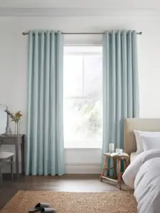 Laura Ashley Seaspray Blue Easton | Curtain Fabric | Aurora Window Furnishings
