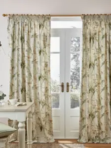 Laura Ashley Sage Green Gosford | Curtain Fabric | Aurora Window Furnishings
