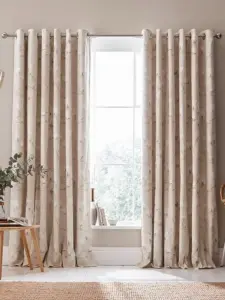 Laura Ashley Natural Magnolia Grove | Curtain Fabric | Aurora Window Furnishings