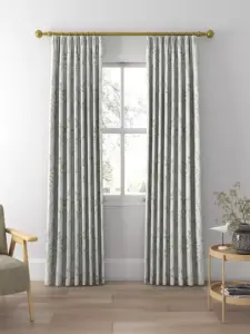 Laura Ashley Sage Green Parterre | Curtain Fabric | Aurora Window Furnishings