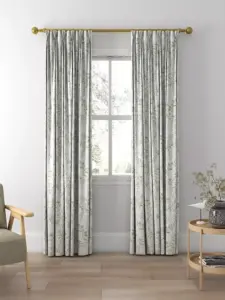 Laura Ashley Sage Green Parterre | Curtain Fabric | Aurora Window Furnishings