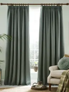 Laura Ashley Fern Green Stephanie | Curtain Fabric | Aurora Window Furnishings