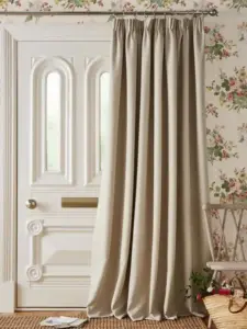 Laura Ashley Natural Stephanie | Curtain Fabric | Aurora Window Furnishings
