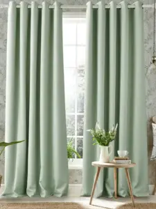 Laura Ashley Sage Green Stephanie | Curtain Fabric | Aurora Window Furnishings