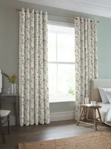 Laura Ashley Sage Apricot Summer Palace | Curtain Fabric | Aurora Window Furnishings