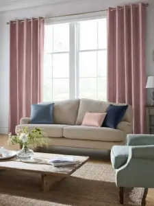 Laura Ashley Purple Swanson | Curtain Fabric | Aurora Window Furnishings