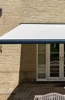Aurora Merimbula Canberra Folding Arm Awning | Aurora Window Furnishings