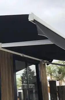 Aurora Noosa Folding Arm Awning Canberra | Aurora Window Furnishings