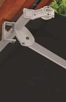 Aurora Noosa Folding Arm Awning Canberra | Aurora Window Furnishings