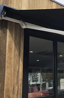 Aurora Noosa Folding Arm Awning Canberra | Aurora Window Furnishings