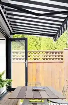Aurora Noosa Folding Arm Awning Canberra | Aurora Window Furnishings