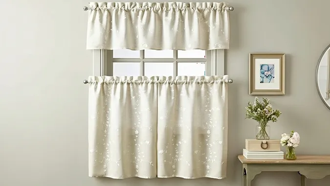 Tier curtains Canberra | Kitchen curtains | Aurora Window Furnishings