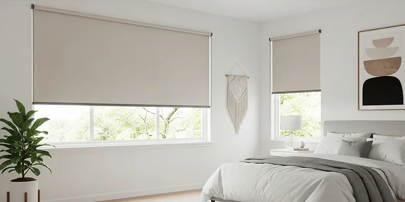 Roller blinds for Canberra rental properties | Aurora Window Furnishings