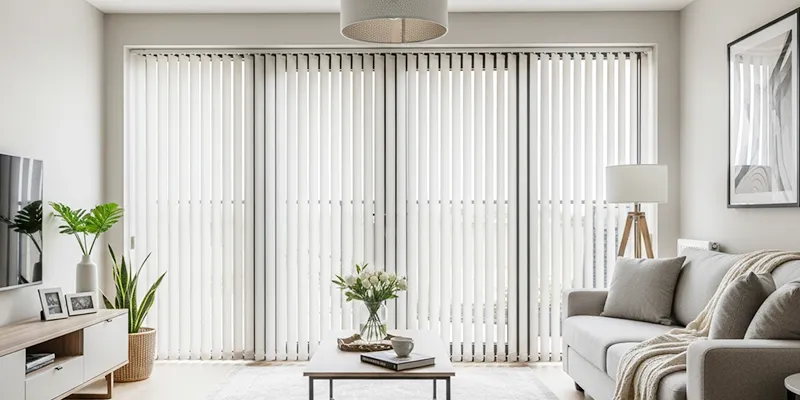 Vertical blinds for Canberra rental properties | Aurora Window Furnishings