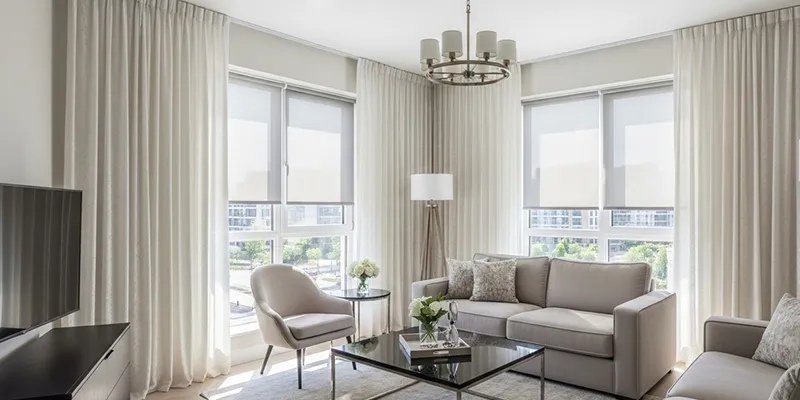 curtains for Canberra rental properties | Aurora Window Furnishings