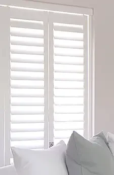 Canberra Shutters Aurora Entrywood Extra | Aurora Window Furnishings