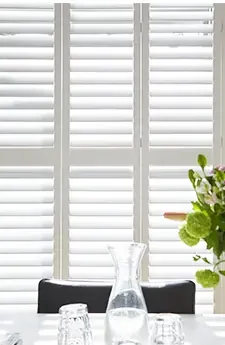 Canberra Shutters Aurora Entrywood Extra | Aurora Window Furnishings