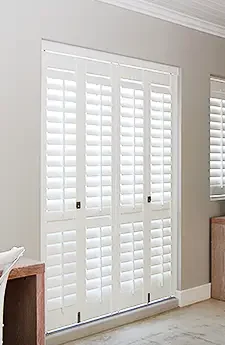 Canberra Shutters Aurora Entrywood Extra | Aurora Window Furnishings