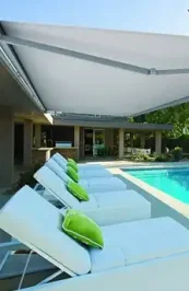 Aurora Avoca Folding Arm Awning Canberra | Aurora Window Furnishings