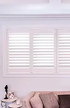 Aurora Paulownia timber shutters