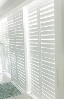 Aurora Paulownia timber shutters