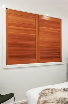 Aurora Window Furnishings | Aurora Western Red Cedar Shutters Canberra