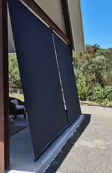 Canberra Straight Drop Awning | Aurora Window Furnishings