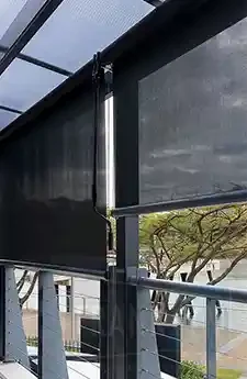 Canberra Straight Drop Awning | Aurora Window Furnishings