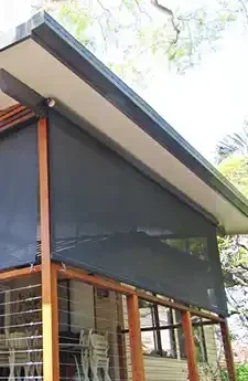 Canberra Straight Drop Awning | Aurora Window Furnishings