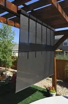 Canberra Straight Drop Awning | Aurora Window Furnishings