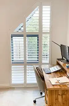 Shaped Shutters Canberra | Aurora Window Furnishings