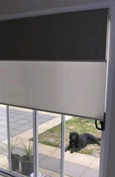 Double roller blinds