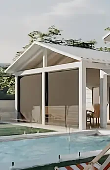 multistop awning Canberra outdoor blinds | Aurora Window Furnishings