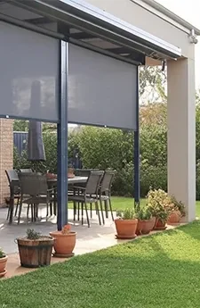 multistop awning Canberra outdoor blinds | Aurora Window Furnishings