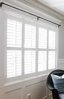 Canberra Poly Shutters | Aurora Window Furnishings