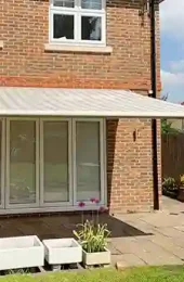 Custom-installed Cassita awning for outdoor comfort