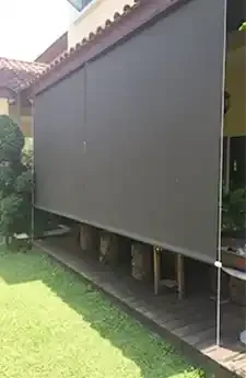 Canberra Wire Guide Awning | Aurora Window Furnishings